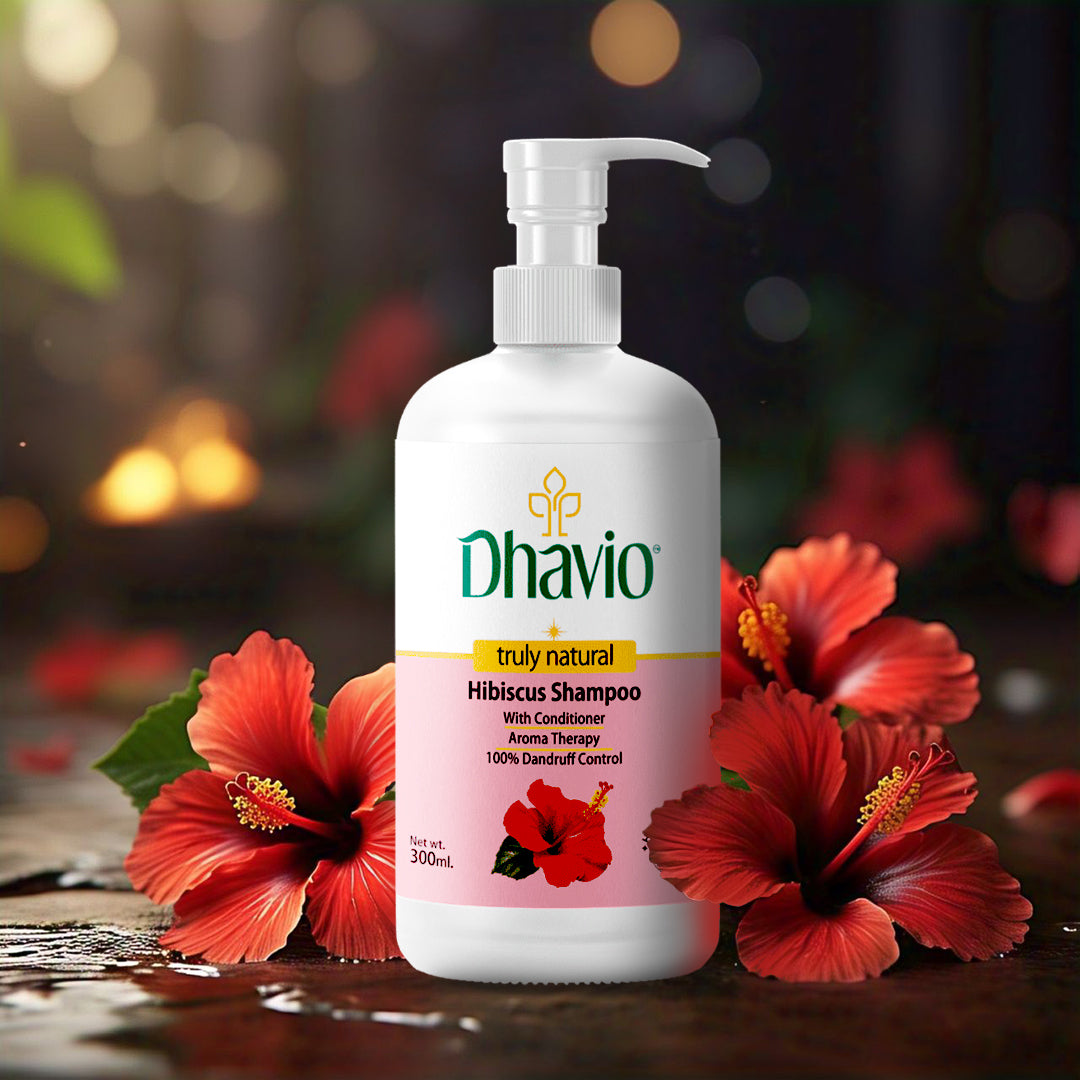 Hibiscus Shampoo with Hibiscus Extract & Jojoba Oil for Hair Growth – 300ml